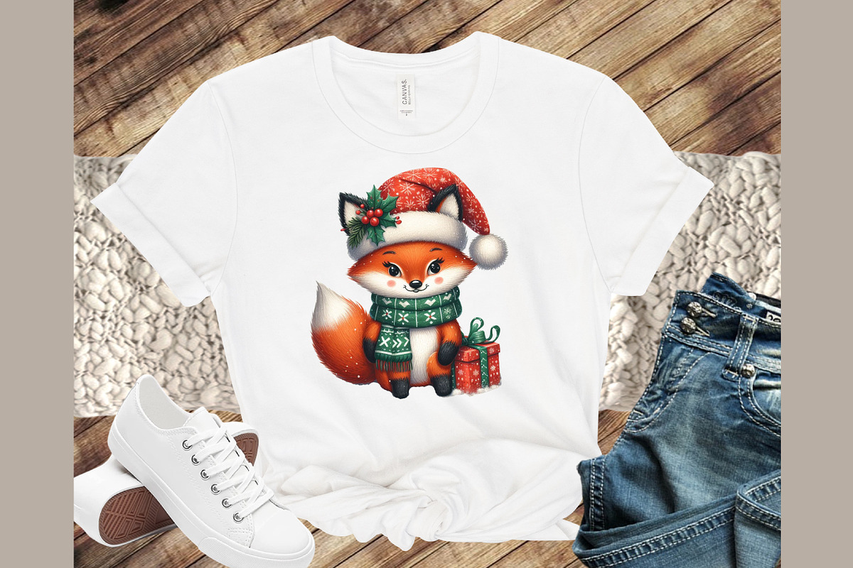Christmas Clipart, Funny Christmas F, an Illustration by Sublimation Artist (Photo 4 of 9)