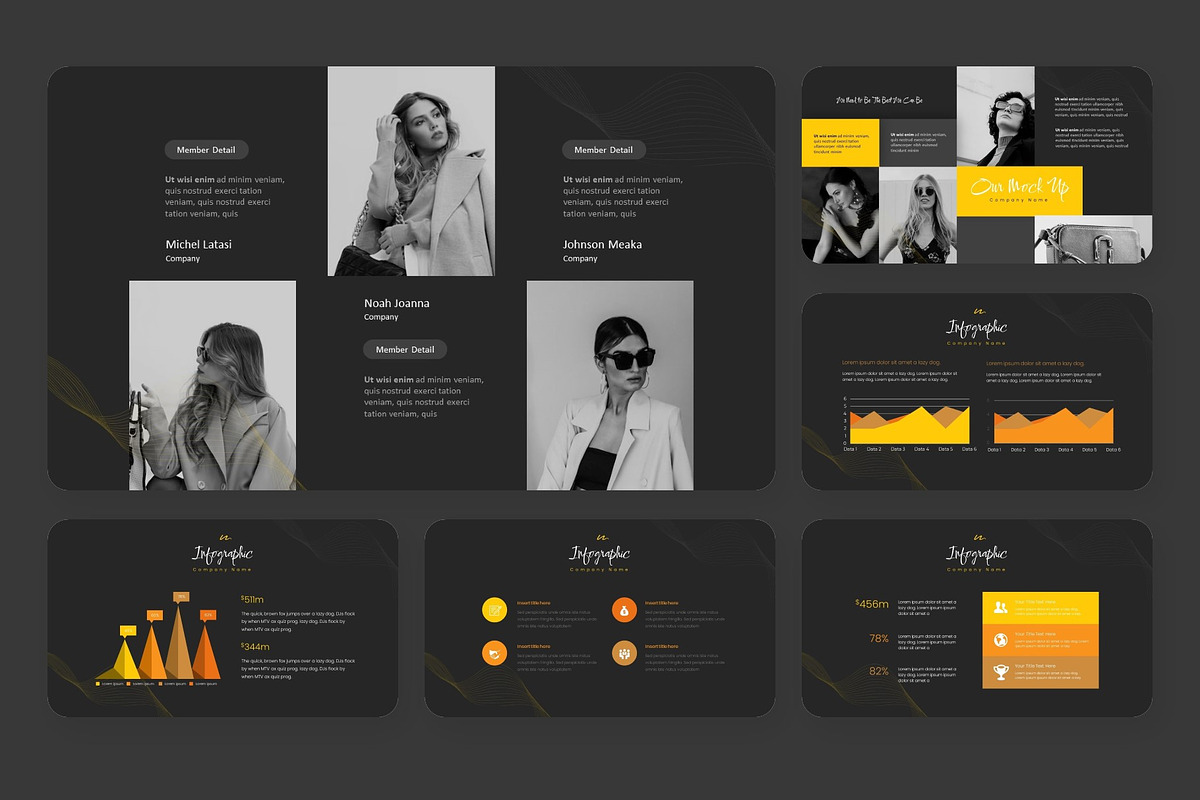 Trend Powerpoint, a Presentation Template by CleversiteStd