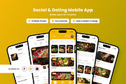 Plantaire – Food App Design Template, an App Template by productype1 (Thumbnail 1 of 5)