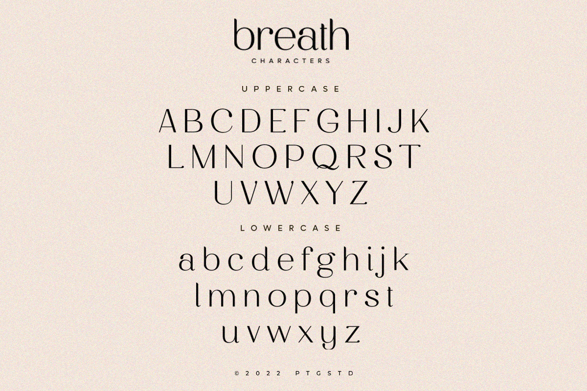 Breath | Modern Ligature Serif, a Serif Font by Pentagonistudio (Photo 10 of 11)