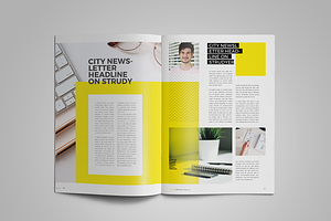 Cathije Business Magazine Template