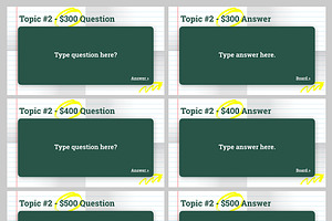 Jeopardy For School Google Slides