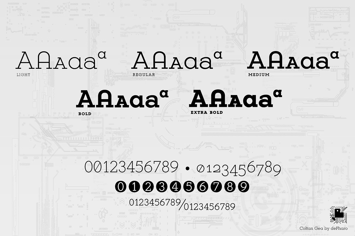 Coltan Gea Slab -5 fonts- preview 6