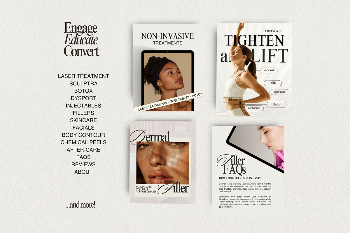 Medspa Aesthetics Social Media preview 3