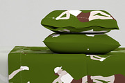 Green people modern golf girls, a Pattern Graphic by Cotton Melon pattern Shop (Thumbnail 4 of 6)