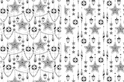 10 Christmas detailed patterns, a Pattern Graphic by AnastasiaFears (Thumbnail 5 of 6)