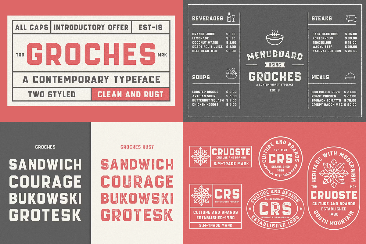Font Bundle - Complete Collection, a Serif Font by A.Budianto (Photo 20 of 39)