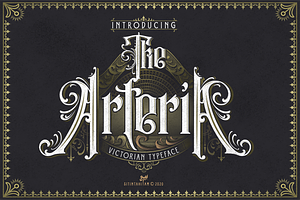 Arteria + Ekstras, a Slab Serif Font by Sitintahitam