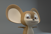 Cartoon Mouse, an Animal 3D Model by XYZ Space (Thumbnail 3 of 5)