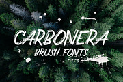 Carbonera Brush Fonts, a Font by Adam Fathony (Thumbnail 1 of 6)