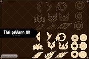 112 Thai pattern 02 NHD, a Brush Add-On by Nan'Heidi (Thumbnail 3 of 8)