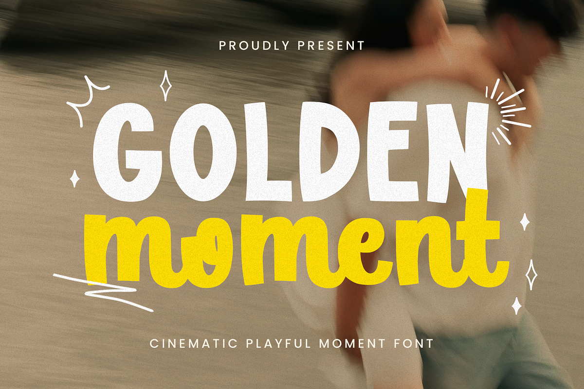 Golden Moments, a Handwritten Font by Mozatype (Photo 1 of 8)