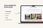 Wix Website Template | Portfolio, a Wix Template by Visulize Design Studio (Thumbnail 3 of 6)