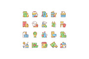 Environmental problems and solutions, an Outline Icon by IMG Visuals (Thumbnail 12 of 23)
