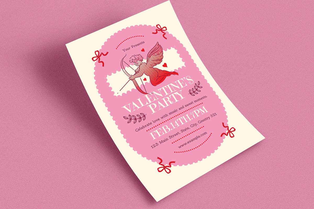 Valentine Event Flyer, a Flyer Template by Guuver (Photo 2 of 3)