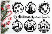 christmas laser cut bundle, christma, a Graphic by Creativeshirt (Thumbnail 1 of 16)