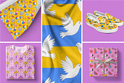 The 90s. Cliparts, cards, patterns, an Object Illustration by Valeria Soloveva (Thumbnail 14 of 23)