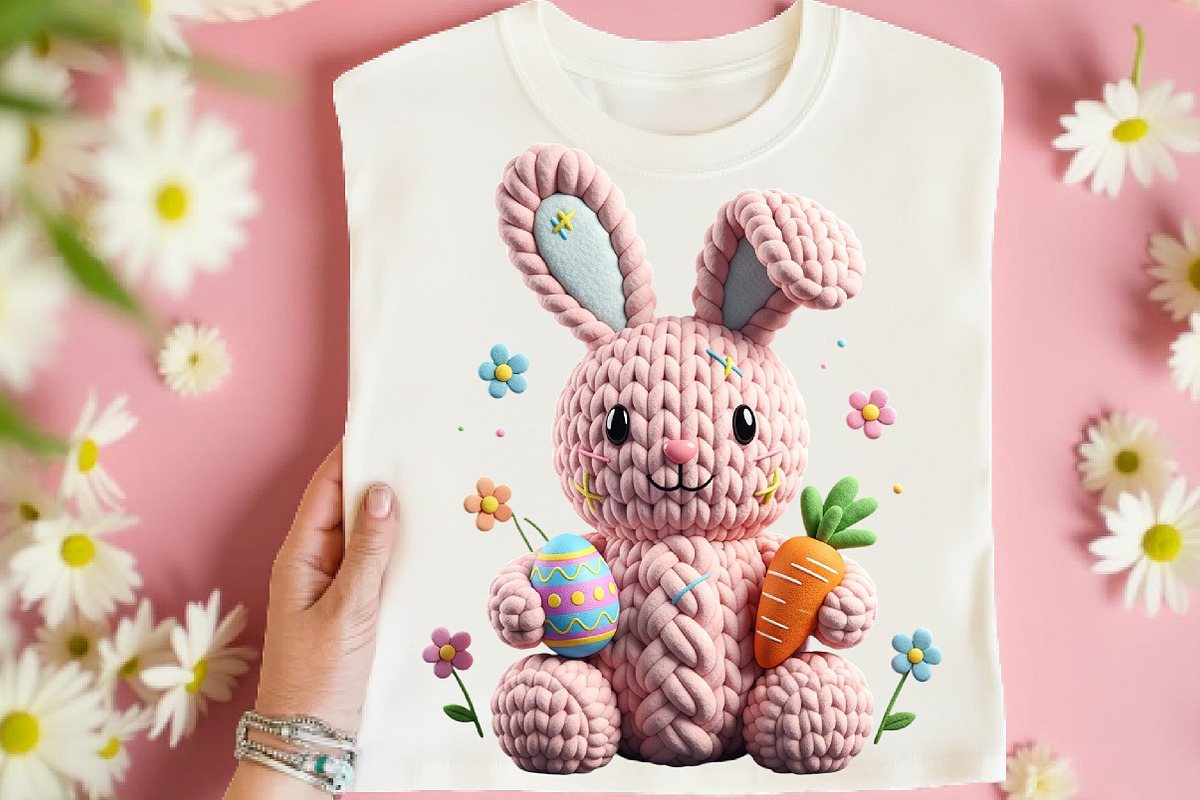 Easter Crochet PNG, an Illustration by DreamArtGraphic (Photo 4 of 4)