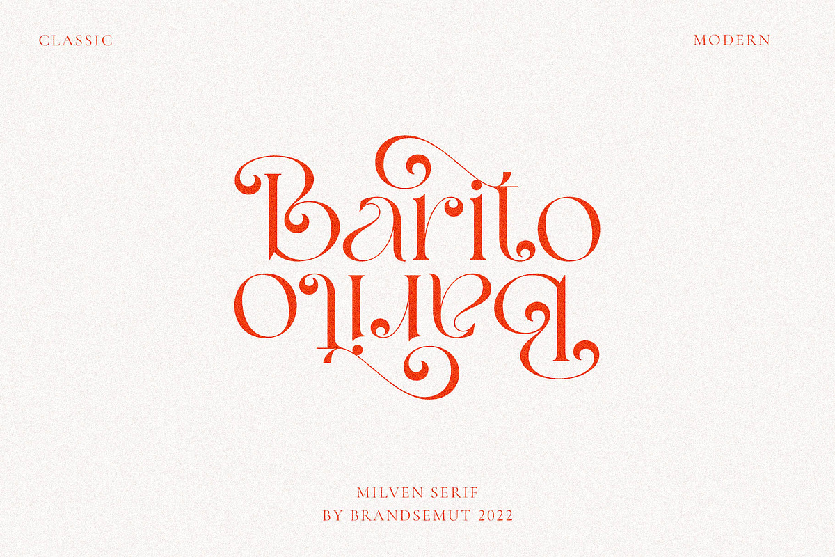 Milven || Modern Classic Serif, a Serif Font by BrandSemut (Photo 3 of 13)