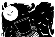 Happy Halloween background black, a Background Graphic by TeaGraphicDesign (Thumbnail 2 of 3)