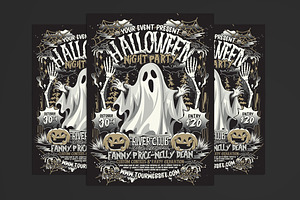 Halloween Night Party Flyer