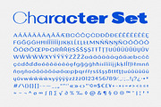 AlterGlam Elegant Extended Font, a Sans Serif Font by popskraft (Thumbnail 7 of 12)