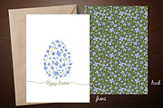 Happy Easter Cards watercolor, a Card Template by NataliVA (Thumbnail 2 of 4)