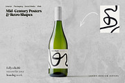 Mid-Century Posters & Retro Shapes 3, a Graphic by LEROY Design (Thumbnail 3 of 8)
