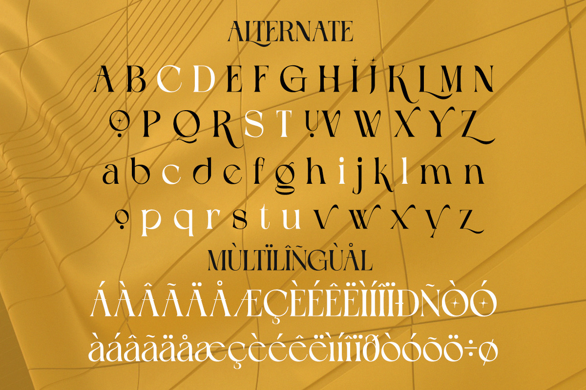Rudgen - Modern Elegant Serif Font, a Serif Font by Qweera Studio (Photo 10 of 12)