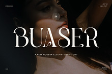 Buaser Stylish Serif Font