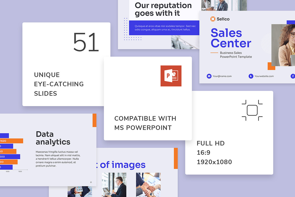 Presentation Business Sales, a Presentation Template by TemplatesNow! (Photo 2 of 14)