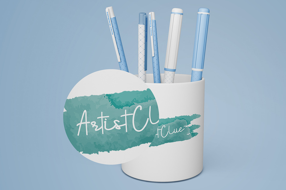Watercolor Logo Creator Pack, a Branding & Logo Template by Design Unique (Photo 3 of 15)