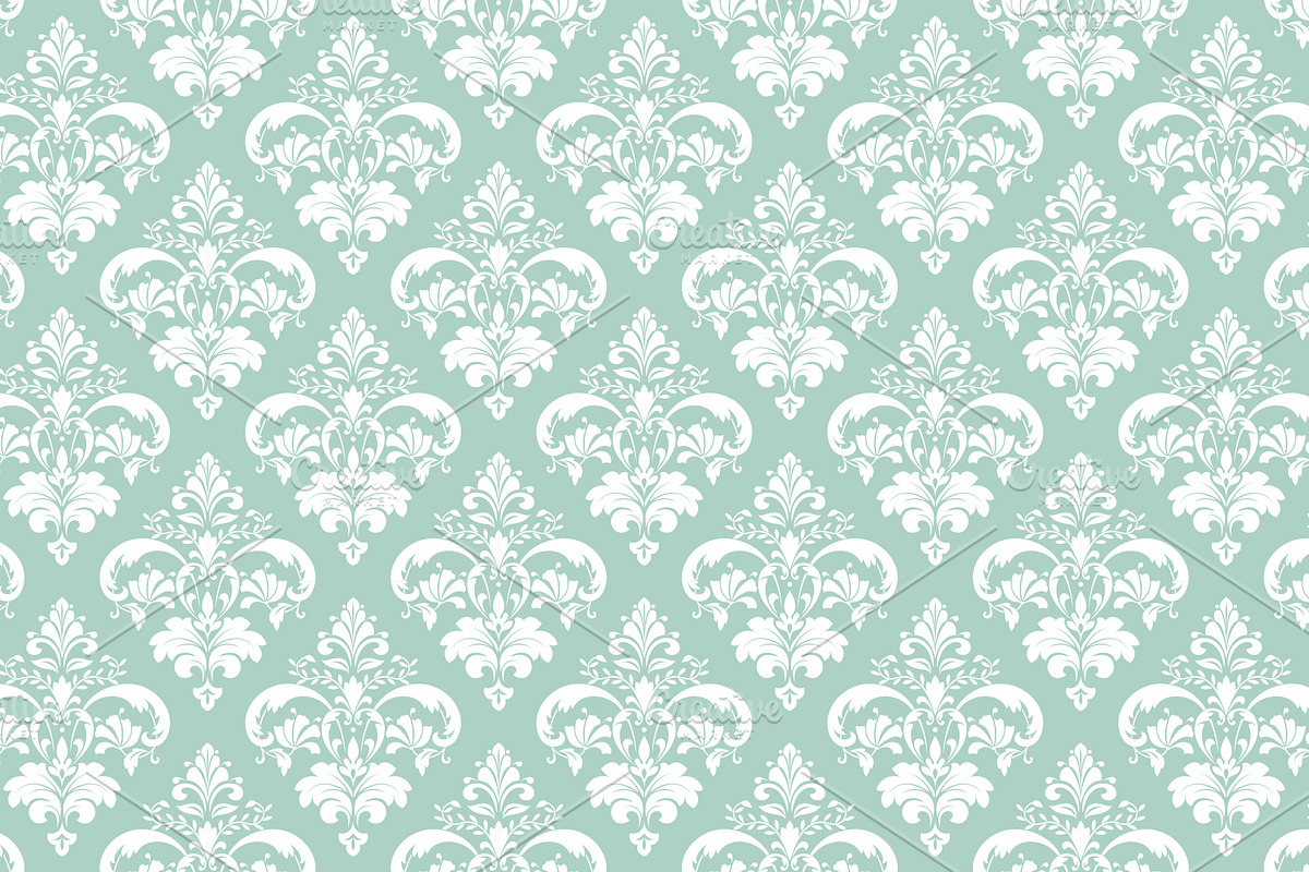 Floral seamless pattern, a Pattern Graphic by RODINA (Photo 1 of 3)