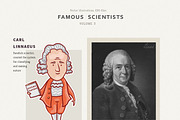 Famous scientists • Volume 3, an Education Illustration by Yeticrab (Thumbnail 3 of 4)
