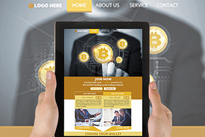 Bitcoin PSD Newsletter Email Templat