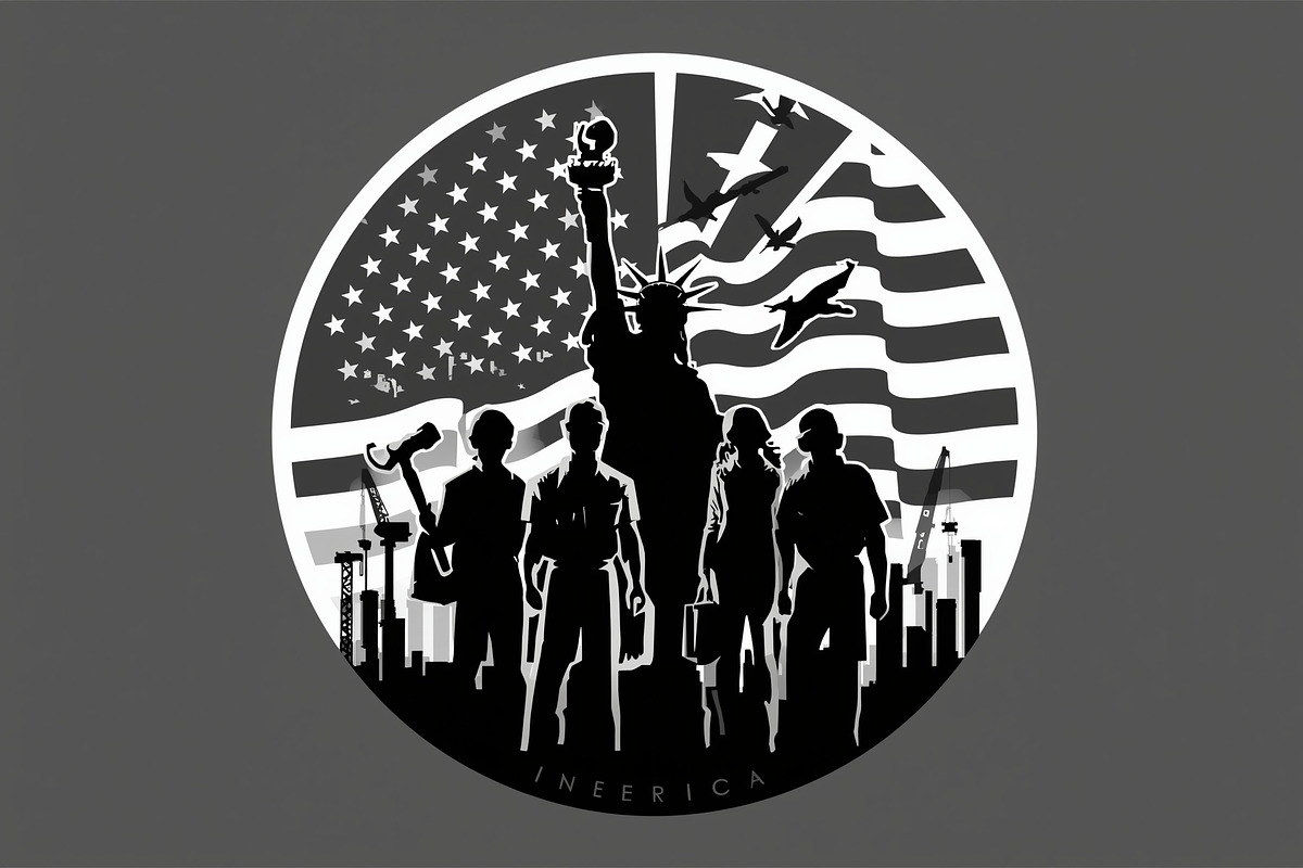 Worker Silhouette Vector Set, an Illustration by musafir_fashion (Photo 11 of 21)