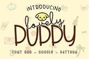 Lovely Puppy - Sweet Collection Set, a Sans Serif Font by Dm Studio (Thumbnail 1 of 10)