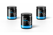 Plastic Jar with Screw Cap Mockup, a Packaging Mockup by artBit Design Studio (Thumbnail 10 of 10)