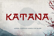 Katana - Elegant Japanese Samurai, a Handwritten Font by OWPictures (Thumbnail 5 of 11)
