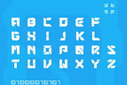 Azaro - Futuristic Sci-fi Font, a Sans Serif Font by Samtiv Studio (Thumbnail 2 of 4)