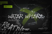 WATER WHERE - Display Font