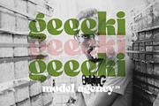 Geeeki - fat serif font, a Serif Font by Drawwwn (Thumbnail 3 of 10)