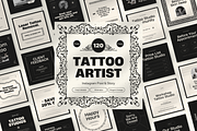 120 Tattoo Artist Instagram Template, a Social Media Template by Branding Victory STD (Thumbnail 1 of 10)
