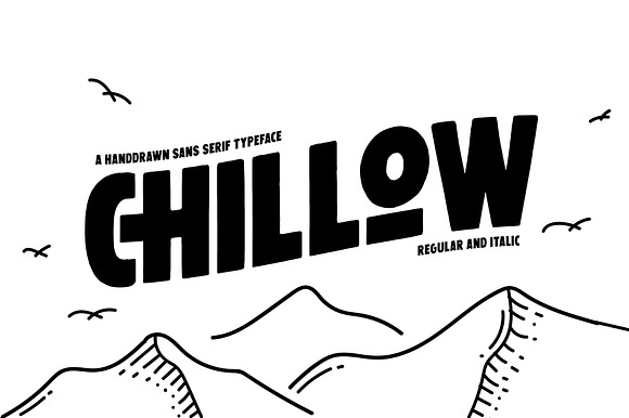 Chillow - Handdrawn Sans (2 Styles) preview 7