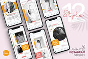 Canva Animated Instagram Stories, a Social Media Template by UP Studio (Thumbnail 1 of 7)