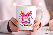 Brushstroke bunny png, an Illustration by Craft Nest (Thumbnail 4 of 6)