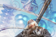 CHROMIUM - 3D Shapes Backgrounds, a Background Graphic by SCHÉRI (Thumbnail 9 of 16)
