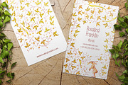 Floral Business Card, a Business Card Template by ZiziMarket (Thumbnail 2 of 2)