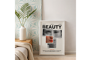 Minimal Bedroom Poster Frame Mockup, a Product Mockup by MockupWizard (Thumbnail 5 of 5)