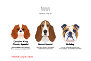 Zodiac signs and dog breeds clipart, an Animal Illustration by Art and Funny (Thumbnail 6 of 10)